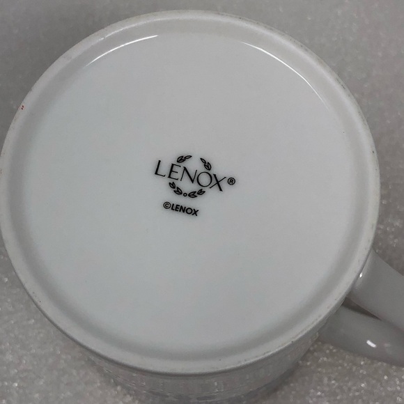 LENOX Mug Purple Lavender And White Flower Design Coffee Tea - Picture 6 of 8